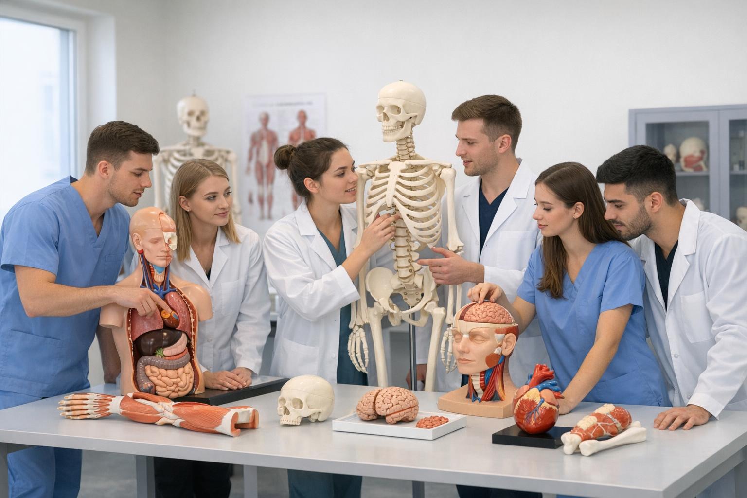 Modele anatomiczne jako most między teorią a praktyką w nauce anatomii